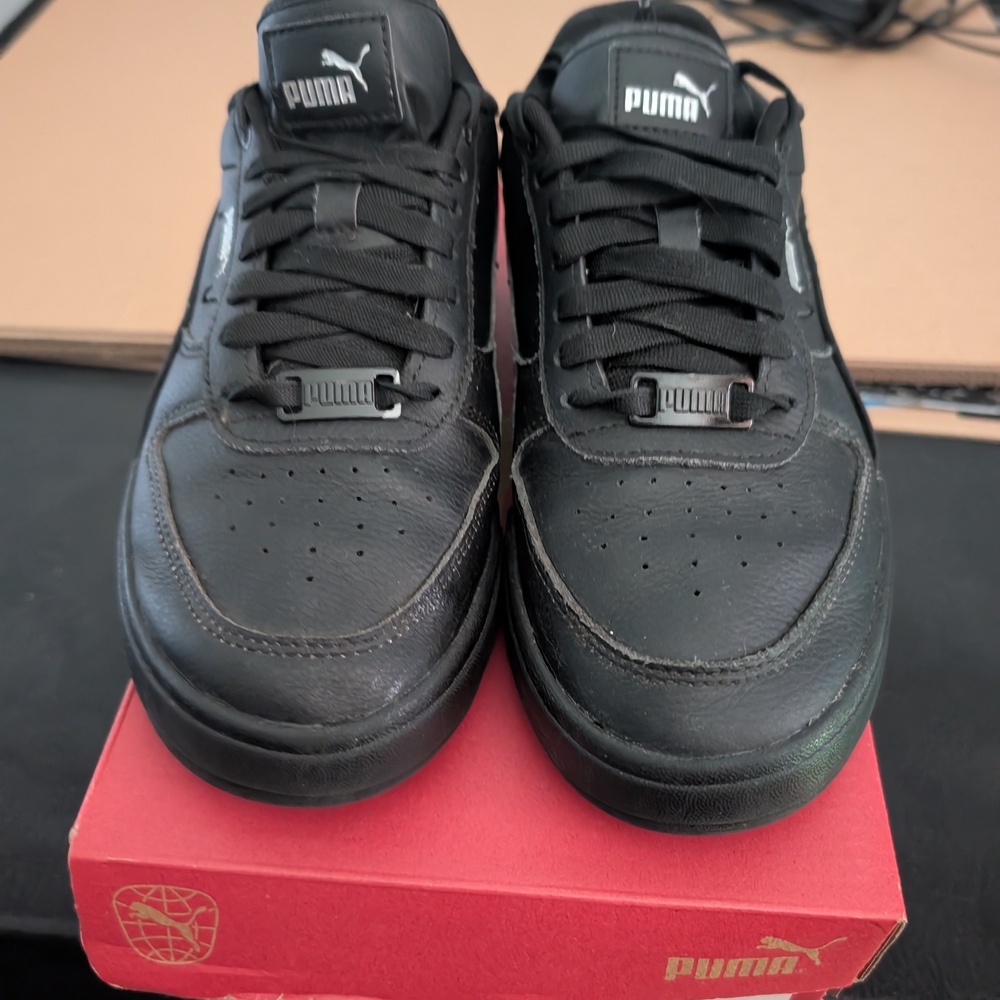 Puma Men's Black Caven Dime Sneakers